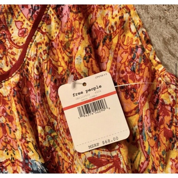 Free People Cami in Wave Combo. - Picture 6 of 8